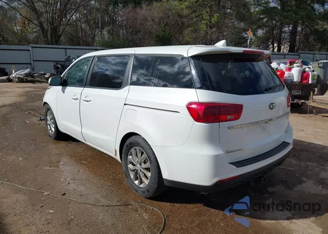 2019 Kia Sedona Lx из США, поврежденный, VIN KNDMB5C15K6538755